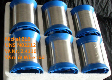 Elektronik Nikel 212 / UNS N02212 Sac / Şerit / Tel için Nikel Bazlı Özel Alaşımlar