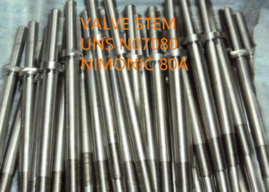 UNS N07080 Yüksek Güçlü İçten Yanmalı Motor Egzoz Valfı İçin Egzoz Valf Alaşımları