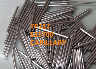 TP317 / S31700 Horolojik Endüstriler İçin Özel Alaşımlar Kılcal 0.25 - 8.0mm OD