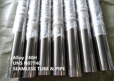 740H / UNS N07740 Yüksek Performanslı Superalloy, Özel Alaşımlar Semless Boru Ve Boru