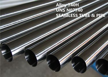740H / UNS N07740 Yüksek Performanslı Superalloy, Özel Alaşımlar Semless Boru Ve Boru